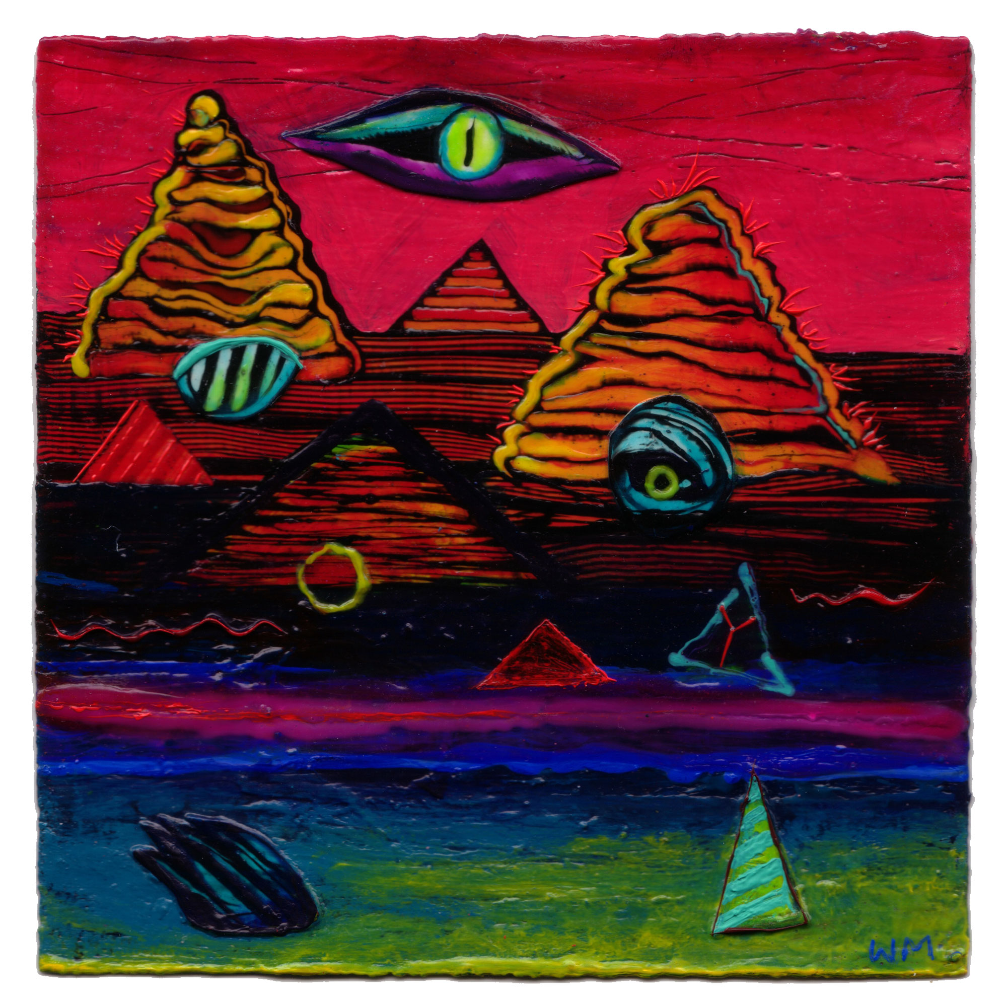 Willie Marlowe Caribbean paintings