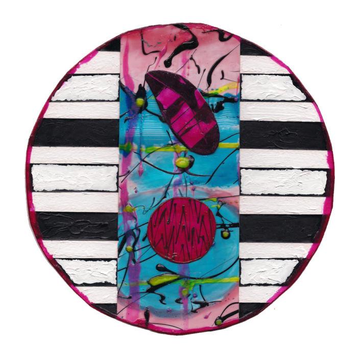 Willie Marlowe Stained Glass Tondo