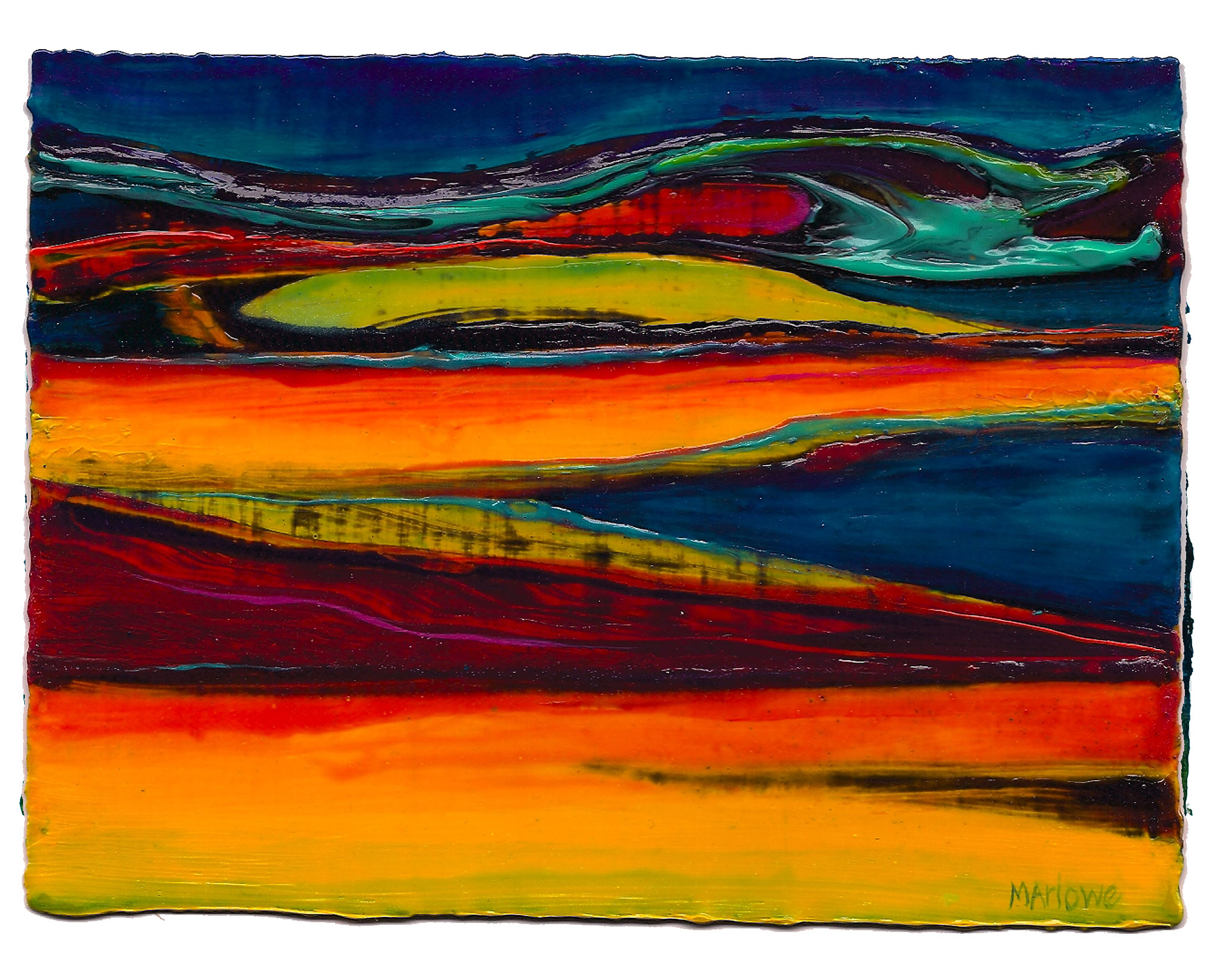 Willie Marlowe Caribbean paintings