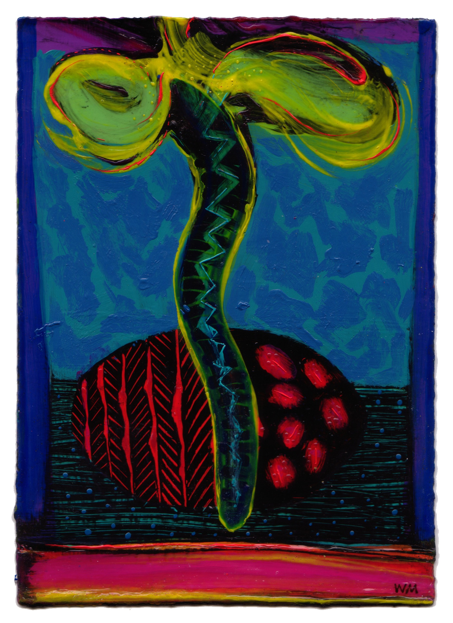 Willie Marlowe Caribbean paintings