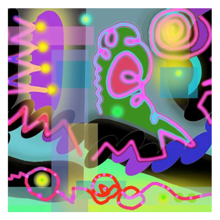 Willie Marlowe Neon Spiral,