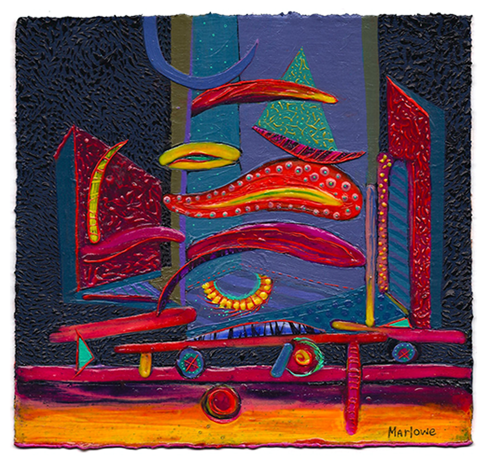 Willie Marlowe paintings