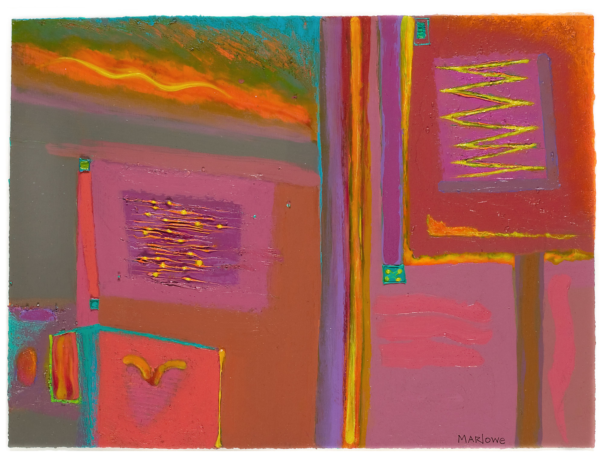 Willie Marlowe paintings