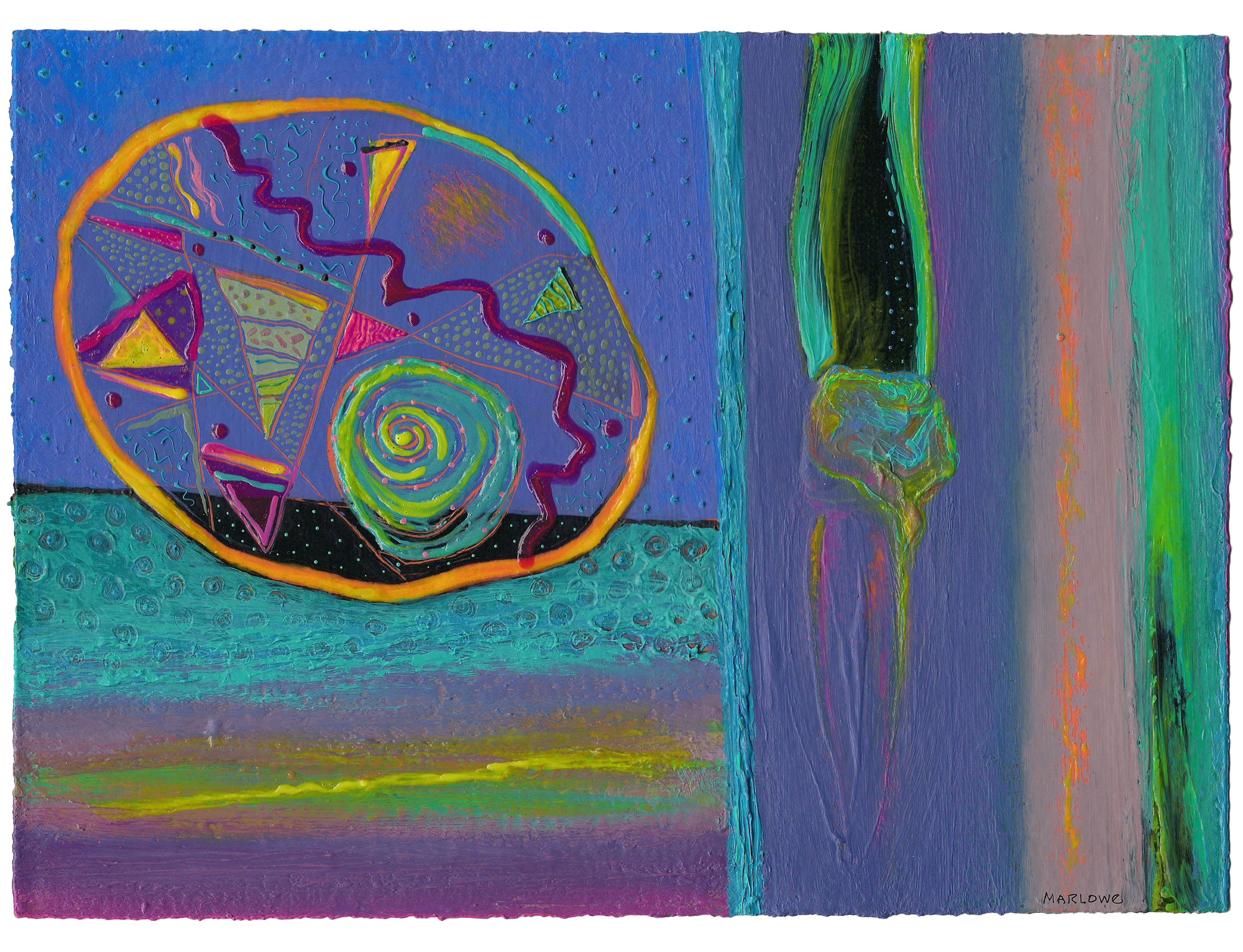 Willie Marlowe paintings